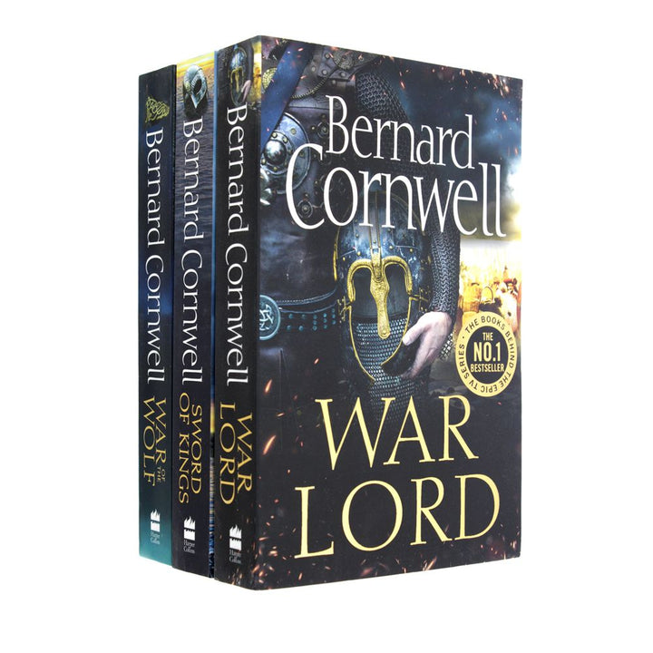 Bernard Cornwell The Last Kingdom Series 3 Book Collection Set (Books 11-13) – Warlord,Sword of Kings,War of the Wolf | Historical Fiction & Adventure