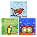 That's not my Bird Collection 3 Book Set By Fiona Watt ( Parrot, Robin, Owl