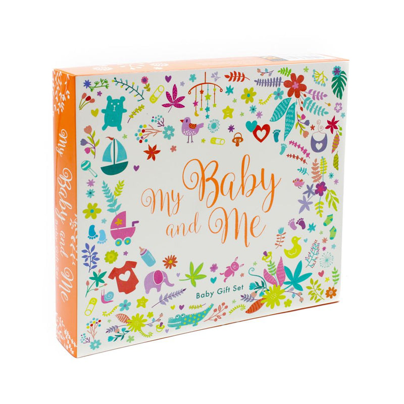 My Baby and Me 3 Books Baby Album Gift Box Set With 16 Milestone Cards