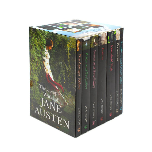 The Complete Works of Jane Austen 7 Books Collection Box Set  (Sanditon and Other Tales, Sense and Sensibility, Pride and Prejudice, Persuasion, Emma & More)