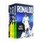 Football Icons 4 Book Set Collection (Messi, Ronaldo, Neymar, Suarez) by Luca Caioli