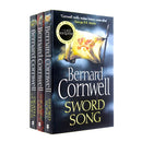 Photo of Bernard Cornwell 3 Book Set on a White Background