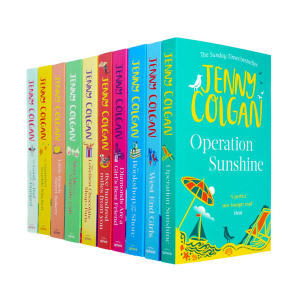 Photo of Jenny Colgan 10 Book Set Collection on a White Background