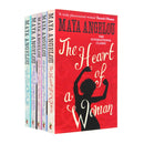 Maya Angelou 5 Books Collection set (The Heart of a Woman, Gather Together In My Name & More)