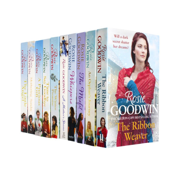 Rosie Goodwin Series 10 Books Collection Set (The Winter Promise, Time To Say Goodbye,  A Precious Gift, Mothering Sunday & More!)