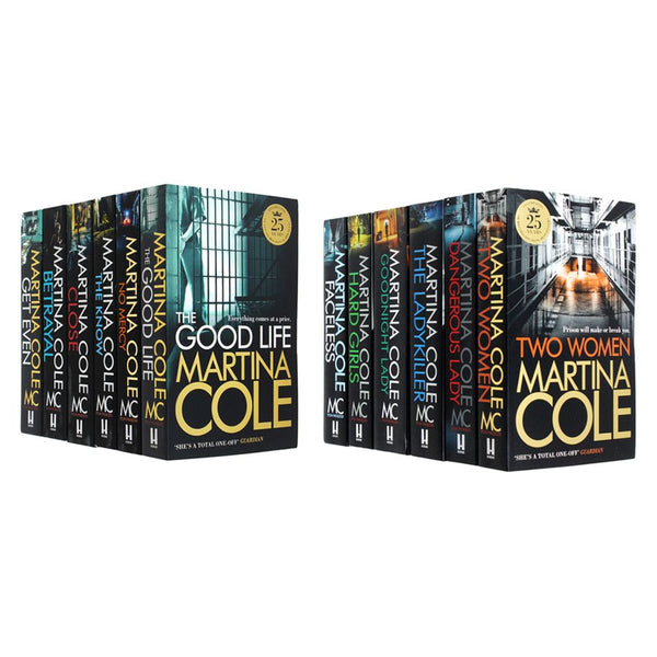 Martina Cole 12 Book Set Collection( Good Life, No Mercy, the Know, Two Women, Dangerous Lady, The Lady Killer)
