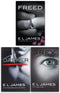 Fifty Shades Darker 3 books set ( Darker, Grey, Freed) By E. L. James