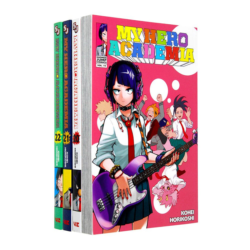 My Hero Academia Volume 19-22 Collection 4 Books Set By Kohei Horikoshi