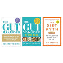 The Gut Makeover, Recipe Book By Jeannette Hyde & The Diet Myth By Tim Spector 3 Books Collection Set