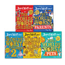 David Walliams World's Worst Series 5 Books Collection Set ( Worst Parents, Pets & Children)