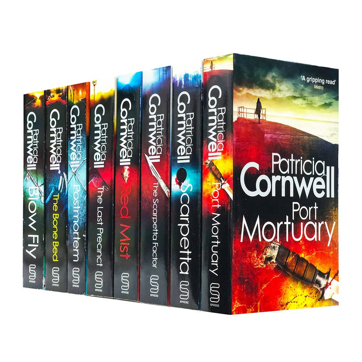 Kay Scarpetta Series 8 Book Set by Patricia Cornwell | Bestselling Crime Fiction, Mystery Thrillers & Detective Novels – Includes Postmortem & More