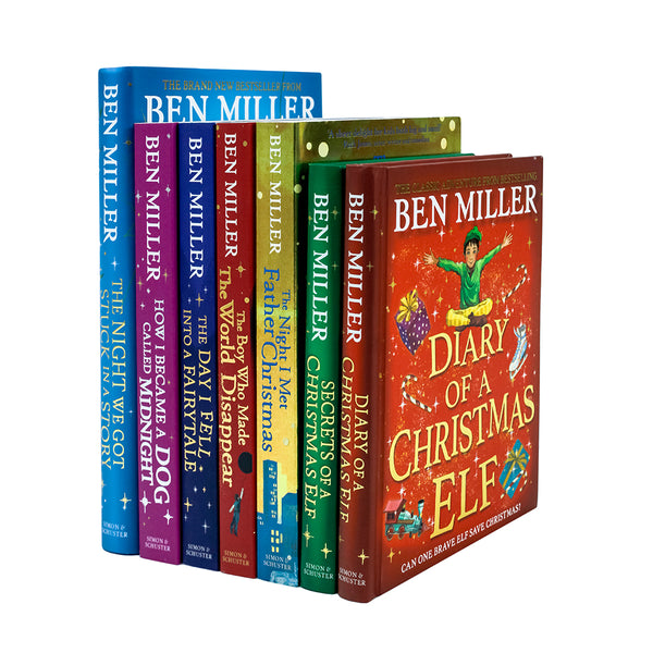 Ben Miller Christmas Adventure Series Collection 7 Books Set