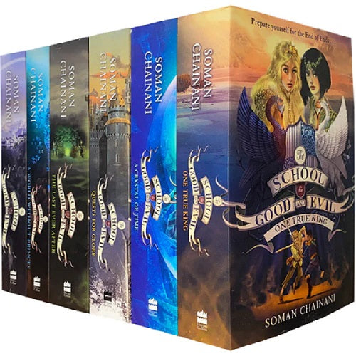 The School for Good and Evil Series (Books 1-6) by Soman Chainani Now a major Netflix film