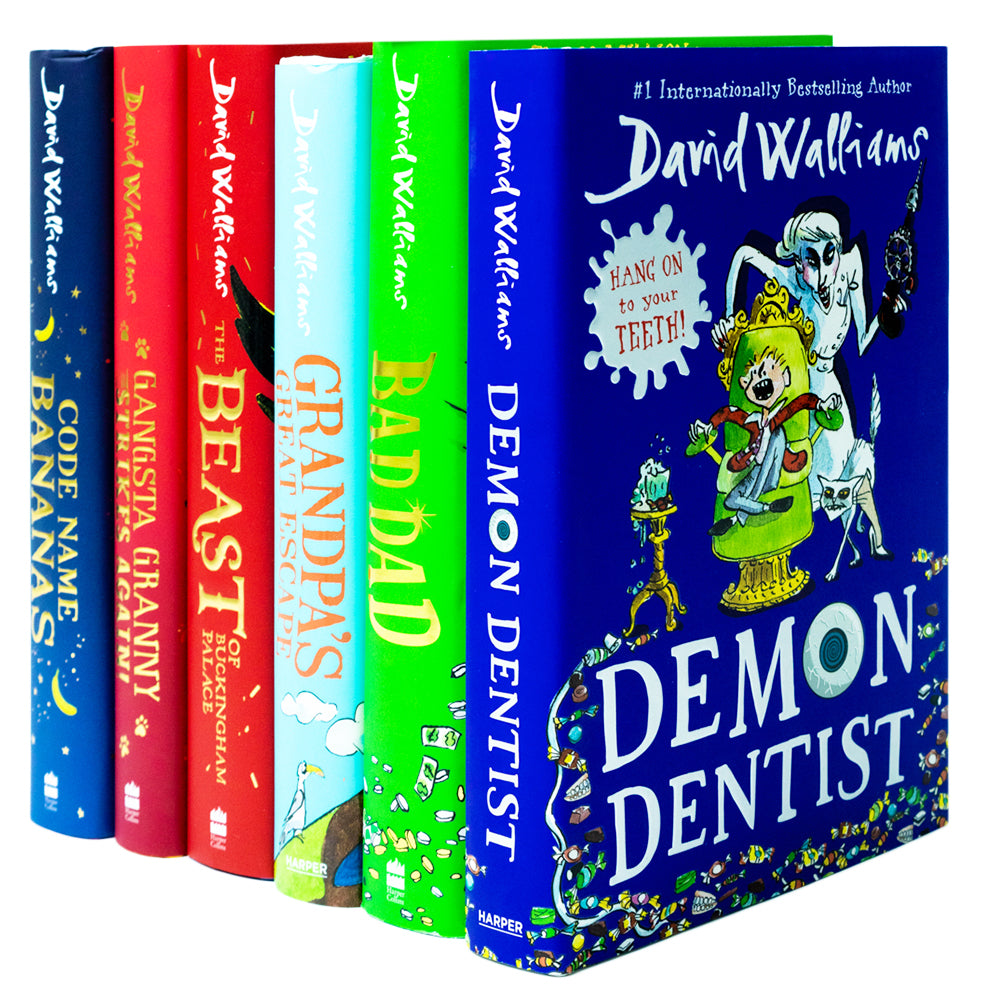David Walliams 6 Books Set Collection – Lowplex Books