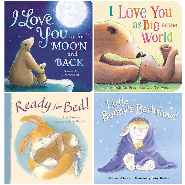 Four Tender Stories to Share My First 4 Board Books Collection Set