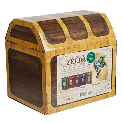Photo of The Legend of Zelda: Legendary Edition Box Set by Akira Himekawa on a White Background