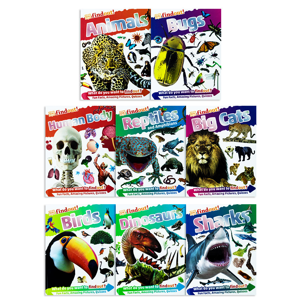 DK Findout The Living World 8 books box set – Lowplex Books