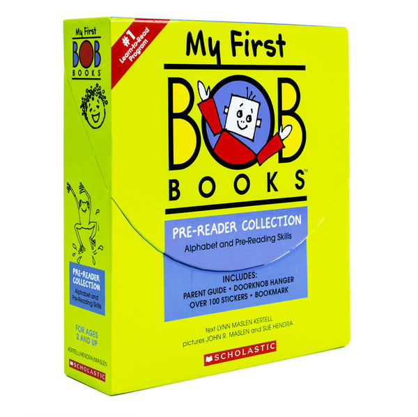 My First BOB Books Collection Box Set [Alphabet & Pre-reading Skills] (Age 2 and Up) By Lynn Maslen Kertell