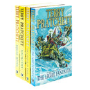 Terry Pratchett 4 Books Collection Set (Light Fantastic,Colour of Magic,Sourcery,Equal Rites)