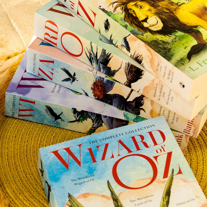 The Complete Wizard of Oz Series Collection: 15 Hardback Books by L. Frank Baum | Classic Fantasy Adventures & Enchanting Tales for Ages 8-12