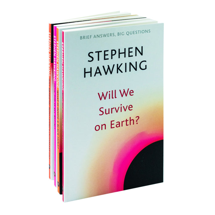 Brief Answers, Big Questions 4 Books Set by Stephen Hawking – Science, Universe, Black Holes, Physics, Cosmology, Time, Space, Educational Exploration