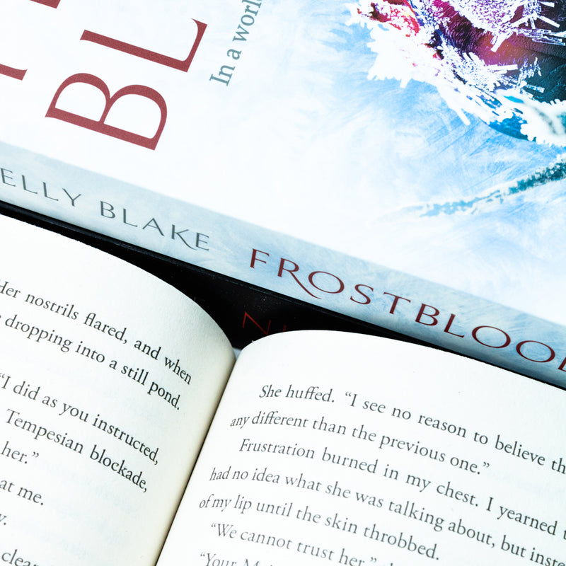 The Frostblood Saga Series 3 Books Collection Set By Elly Blake (Frostblood, Fireblood, Nightblood)