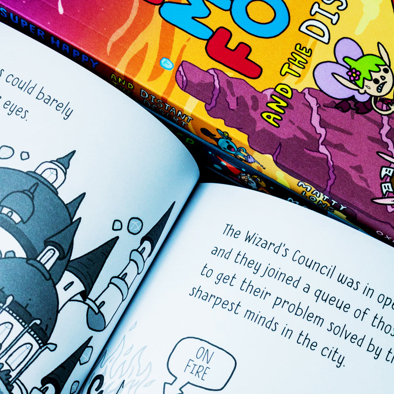 Super Happy Magic Forest Series by Matty Long – 4 Books Collection Set | Children's Fantasy, Adventure, Magical Stories, Illustrated Books, 8+ Years