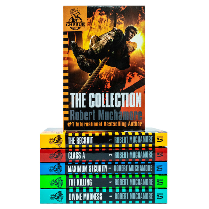 Cherub Series 1 Collection – Robert Muchamore 5 Books Set | The Recruit, Class A | Action-Packed Kids & Young Adult Spy Thrillers, Adventure Fiction