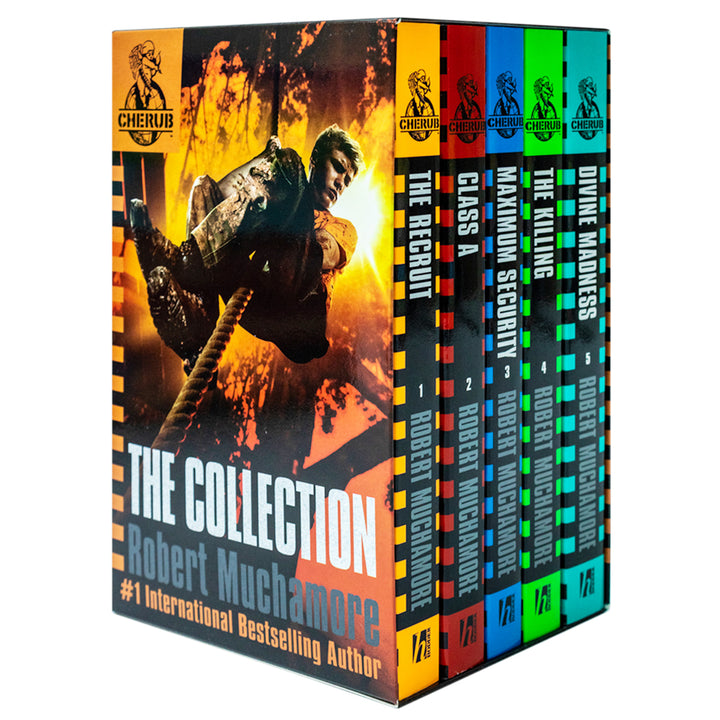 Cherub Series 1 Collection – Robert Muchamore 5 Books Set | The Recruit, Class A | Action-Packed Kids & Young Adult Spy Thrillers, Adventure Fiction
