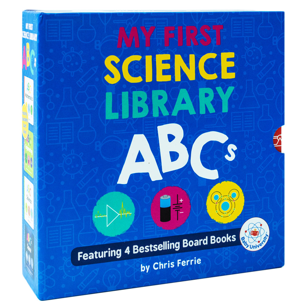 My First Science Library ABCs 4 Board Book Set By Chris Ferrie ( (Spac ...
