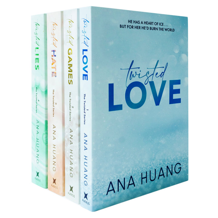 Twisted Series 4-Book  Box Set by Ana Huang | Bestselling Contemporary Romance Novels – Love, Drama & Passion (Twisted Love, Games, Hate & Lies)