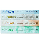 Twisted Series 4 Books Collection Box Set By Ana Huang (Twisted Love, Twisted Games, Twisted Hate & Twisted Lies)