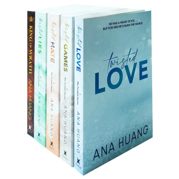 Ana Huang Collection 5 Books Set Inc Twisted Series & King of Wrath