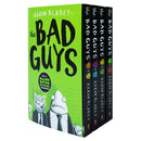 The Bad Guys 4-Book Collection Set (Episodes 1 to 8) by Aaron Blabey – Hilarious Adventure & Comedy Series for Kids with Fun Stories & Illustrations