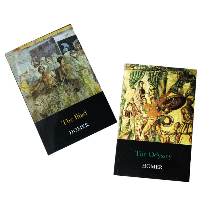 The Homer Collection 2 Books Set (The Iliad & The Odyssey) | Classics, Epic Poetry, Greek Mythology, Ancient Literature, Essential Reads