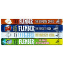 Jamie Smart's Flember Series 4 Books Collection Set (The Glowing Skull, The Secret Book, The Power of the Wildening, The Crystal Caves)