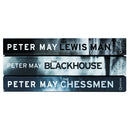 Lewis Trilogy Collection by Peter May 3 Books Set (The Lewis Man, The Blackhouse, The Chessmen) - Gripping Mystery,Thriller, Crime,Bestselling Fiction