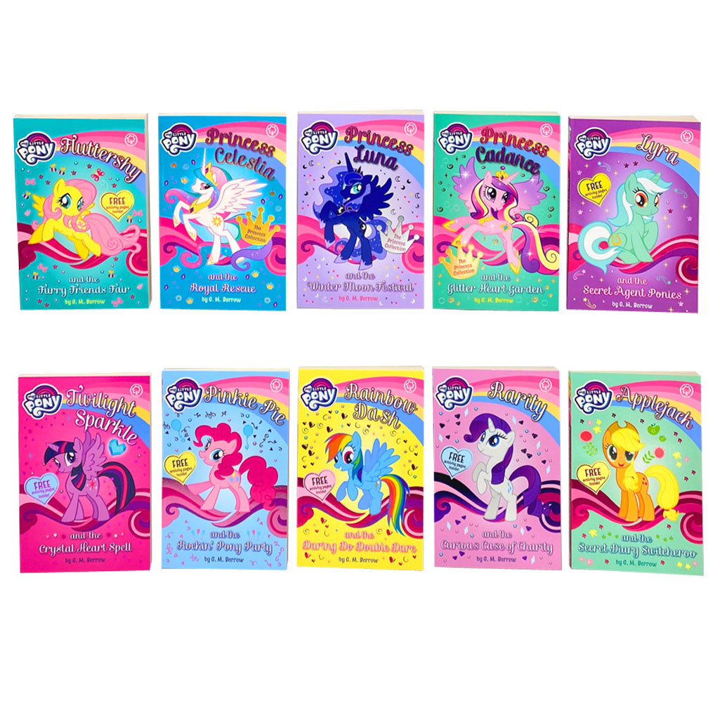 Mlp Chapter Books My Little Pony Ultimate Story Collection Box Set 10 Books By G.M Berro ...