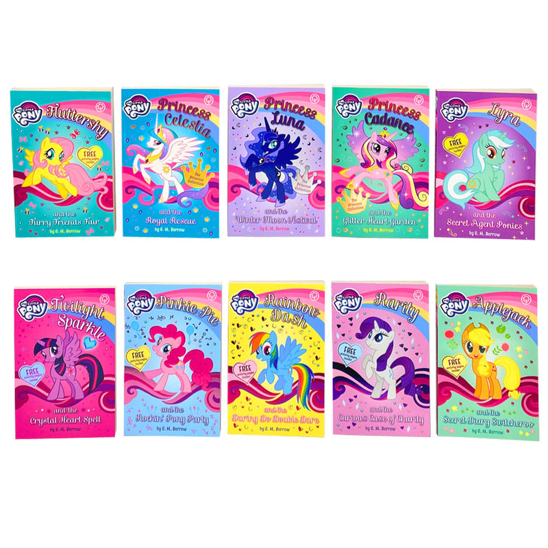 My Little Pony Ultimate Story Collection Box Set 10 Books By G.M Berrow