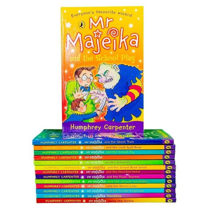 Mr Majeika Books Collection Humphrey Carpenter 14 Books Set