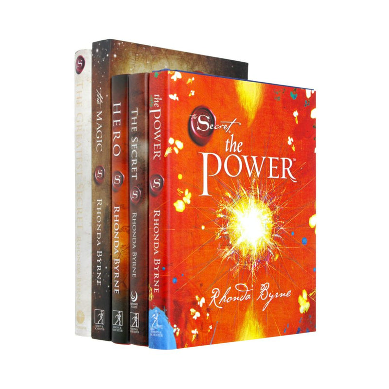 Rhonda Byrne The Secret Series 5 Books Collection Set (Hero, The Power, The Secret, The Magic [Paperback], The Greatest Secret)