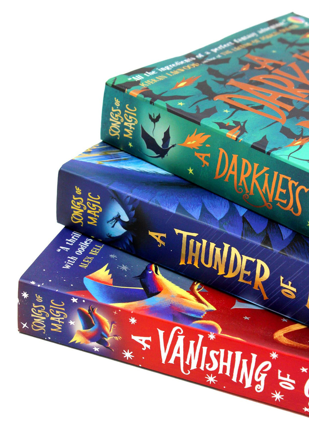 Songs of Magic 3 Book Collection Set by S. A. Patrick – Dragons, Griffins, Monsters, Magical Fantasy Adventure Series for Kids, Young Readers, Fiction