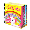 My Peek Through Collection 5 Board Books Box Set (My Little World Series)