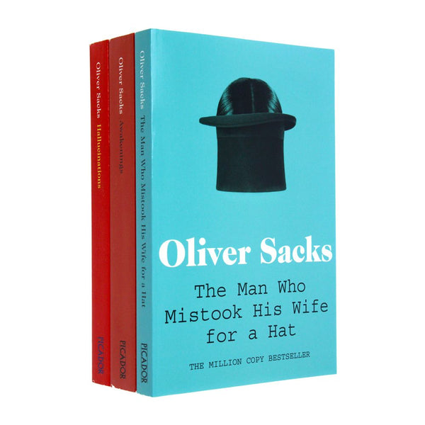 Oliver Sacks 3 Books Collection Set The Man Who Mistook His Wife for a Hat, Hall