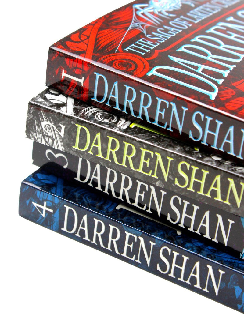 Darren Shan The Saga of Larten Crepsley 4 Book Set | Vampire Fantasy Series for Young Adults – Action-Packed Adventure Fiction & Paperback Collection