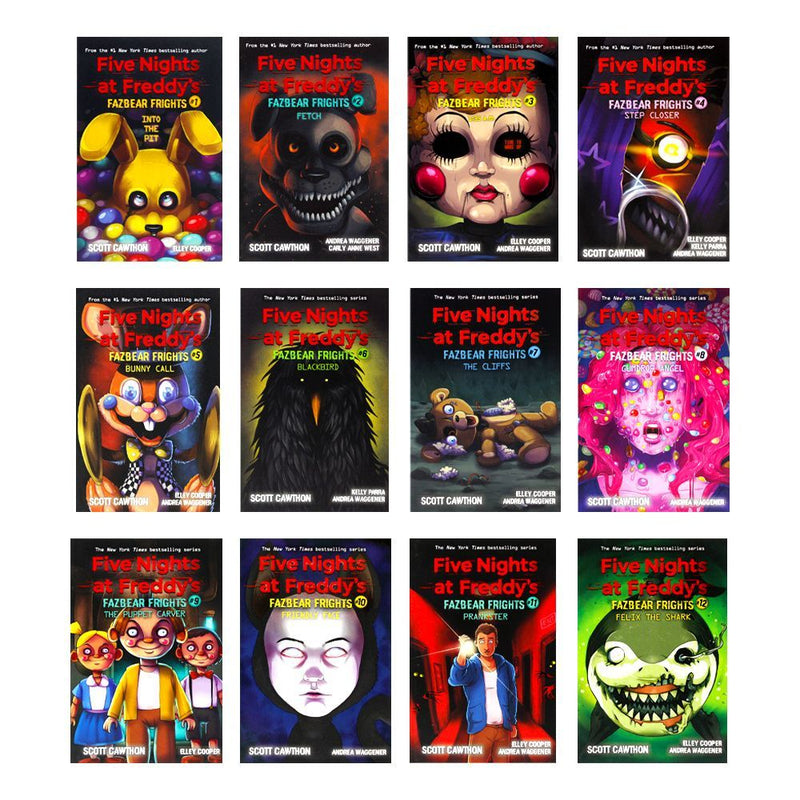 Five Nights at Freddy's Fazbear Fright 12 books collection Box Set(Int –  Lowplex