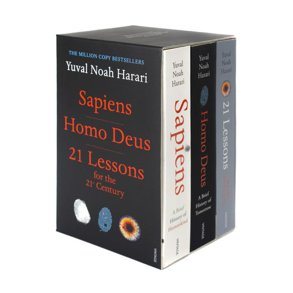 Yuval Noah Harari 3 books Collection Set (Sapiens, Homo Deus, 21 Lessons)
