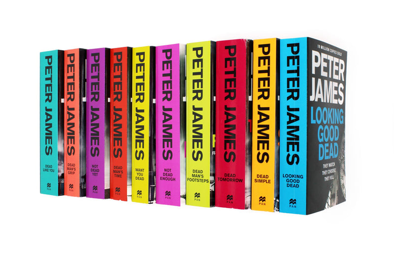 Roy Grace Series Books 1 - 10 Collection Set by Peter James