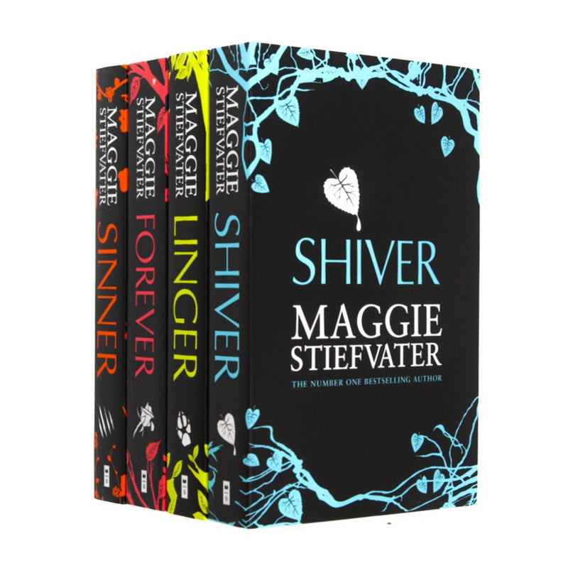 Maggie Stiefvater 4-Book Collection Set – Shiver, Linger, Forever & Sinner | YA Fantasy Romance Series, Wolves, Magic & Adventure| Bestselling Fiction