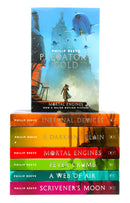 Photo of The Mortal Engines Collection 7 Books Set by Philip Reeve on a White Background